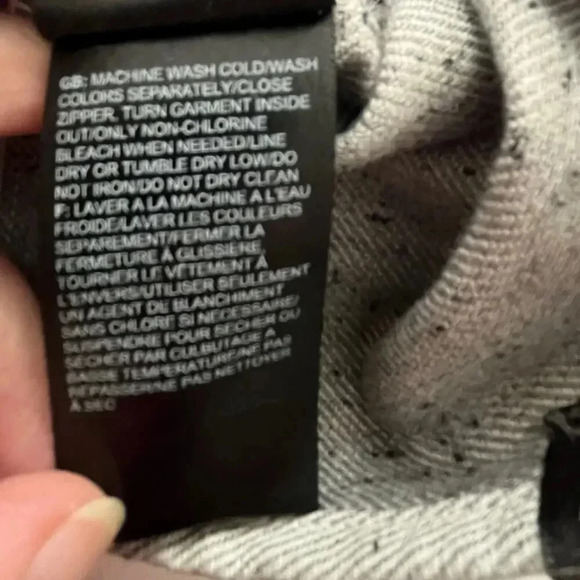 NorthFace Women XL Shirt Grey Black Specks Cotton Outdoor Hiking Trail Active - Picture 12 of 14